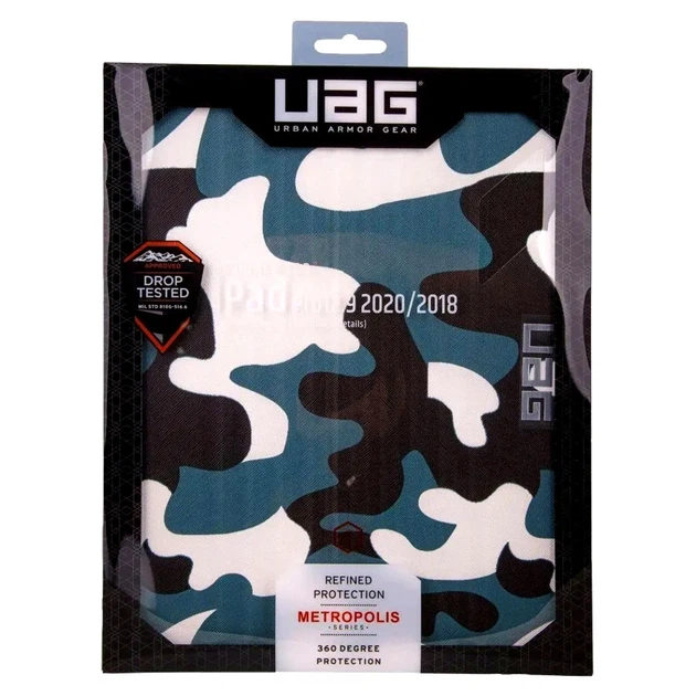 Чехол UAG Metropolis для iPad Pro 11 дюймов 2018 2020 2021 2022 защитный чехол-книжка с функцией подставки - Фото 4 Чехол UAG Metropolis для iPad Pro 11 дюймов 2018 2020 2021 2022 защитный чехол-книжка с функцией подставки - изображение 4