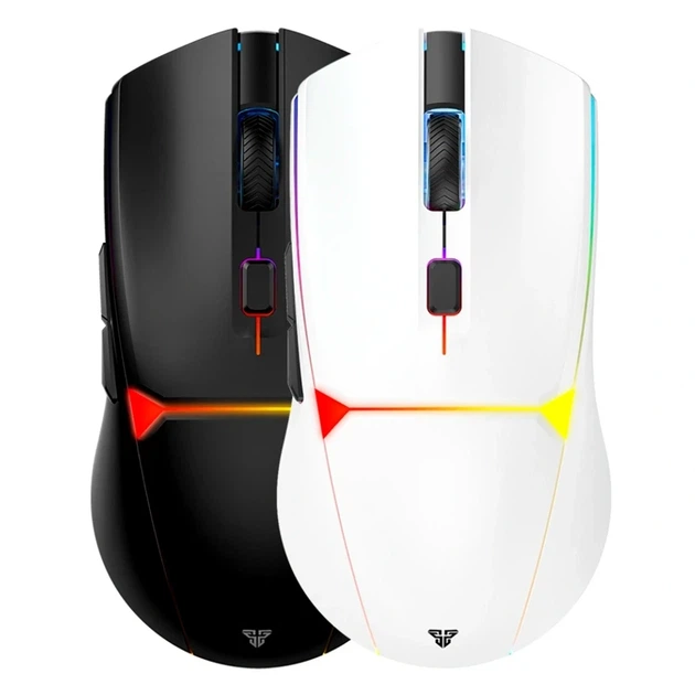 Ігрова миша Fantech WG7V2 Crypto II бездротова з RGB підсвічуванням для геймерів з високим DPI 12000 та ергономічною формою - Фото 2 Ігрова миша Fantech WG7V2 Crypto II бездротова з RGB підсвічуванням для геймерів з високим DPI 12000 та ергономічною формою - зображення 2