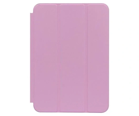Чехол Smart Case для iPad mini 6 2021 и mini 7 2024 розовый защитный аксессуар с текстурированной поверхностью - изображение 2