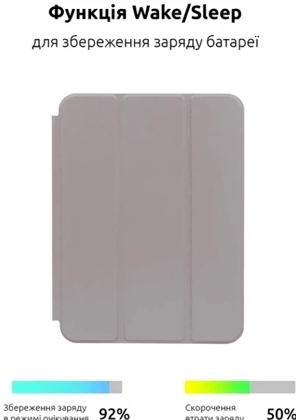 Чехол Smart Case для iPad mini 2024 6 2021 защитный аксессуар с экокожей для удобного использования планшета - Фото 4 Чехол Smart Case для iPad mini 2024 6 2021 защитный аксессуар с экокожей для удобного использования планшета - изображение 4