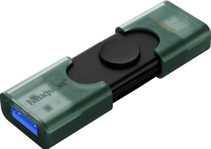 USB флешка Kingston DT DuoG2 256GB для хранения данных с разъемами USB-A и USB-C высокая скорость передачи - Фото 5 USB флешка Kingston DT DuoG2 256GB для хранения данных с разъемами USB-A и USB-C высокая скорость передачи - изображение 5