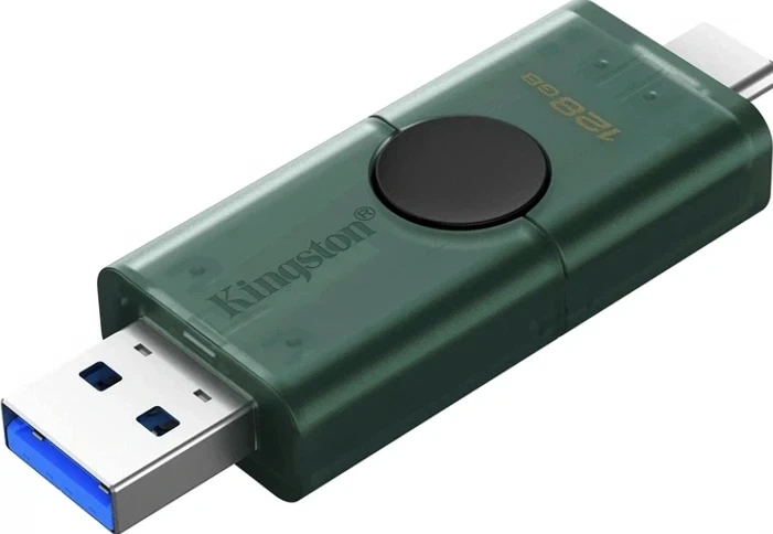 USB флешка Kingston DT DuoG2 256GB для хранения данных с разъемами USB-A и USB-C высокая скорость передачи - Фото 7 USB флешка Kingston DT DuoG2 256GB для хранения данных с разъемами USB-A и USB-C высокая скорость передачи - изображение 7