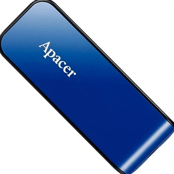USB флешка Apacer AH334 32GB синий компактный накопитель для хранения данных документов и мультимедиа - Фото 4 USB флешка Apacer AH334 32GB синий компактный накопитель для хранения данных документов и мультимедиа - изображение 4