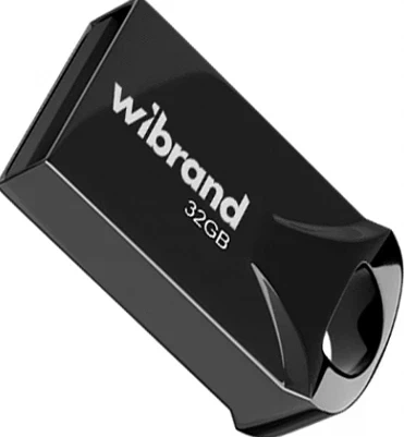USB флешка Wibrand 32Gb Hawk черная для хранения данных с защитой от ударов и воды - Фото 3 USB флешка Wibrand 32Gb Hawk черная для хранения данных с защитой от ударов и воды - изображение 3