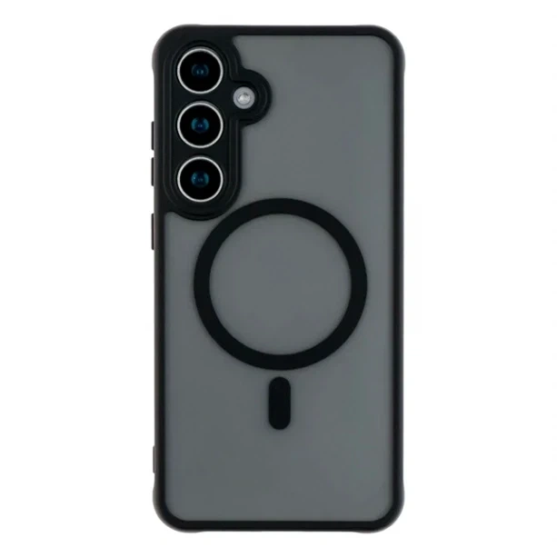 Чехол противоударный TPU+PC с MagSafe для Samsung Galaxy S26 5G защита камеры черный - изображение 7