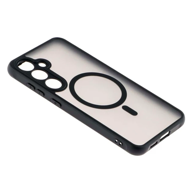 Чехол противоударный TPU+PC с MagSafe для Samsung Galaxy S26 5G защита камеры черный - изображение 9