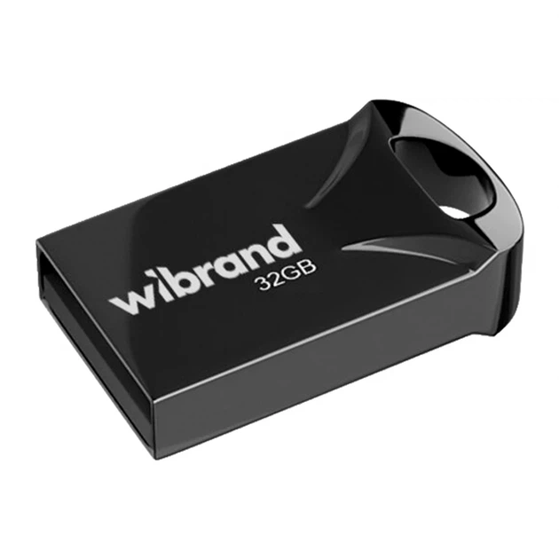 USB флешка Wibrand 32Gb Hawk черная для хранения данных с защитой от ударов и воды - Фото 1 USB флешка Wibrand 32Gb Hawk черная для хранения данных с защитой от ударов и воды - изображение 1