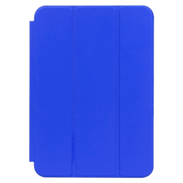 Чехол Smart Case для iPad mini 2024 и 6 2021 защитный аксессуар с экокожи с функцией подставки цвет синий - Фото 1 Чехол Smart Case для iPad mini 2024 и 6 2021 защитный аксессуар с экокожи с функцией подставки цвет синий - изображение 1