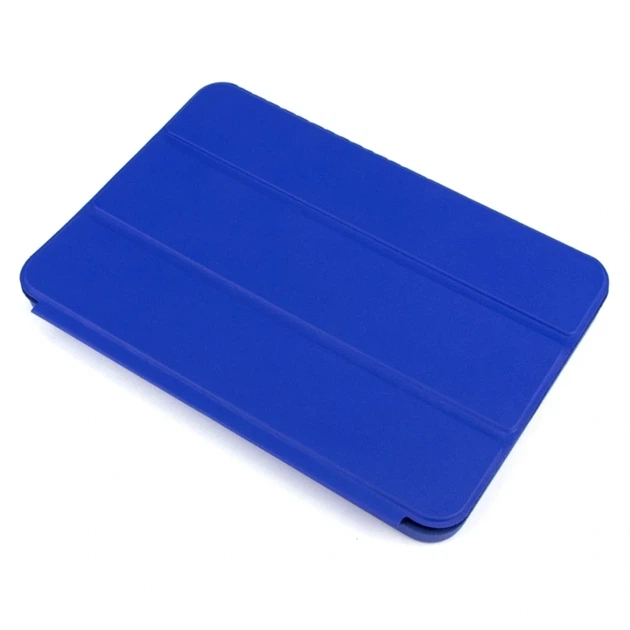 Чехол Smart Case для iPad mini 2024 и 6 2021 защитный аксессуар с экокожи с функцией подставки цвет синий - Фото 4 Чехол Smart Case для iPad mini 2024 и 6 2021 защитный аксессуар с экокожи с функцией подставки цвет синий - изображение 4