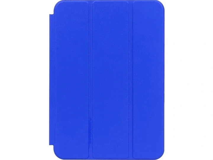 Чехол Smart Case для iPad mini 2024 и 6 2021 защитный аксессуар с экокожи с функцией подставки цвет синий - Фото 5 Чехол Smart Case для iPad mini 2024 и 6 2021 защитный аксессуар с экокожи с функцией подставки цвет синий - изображение 5