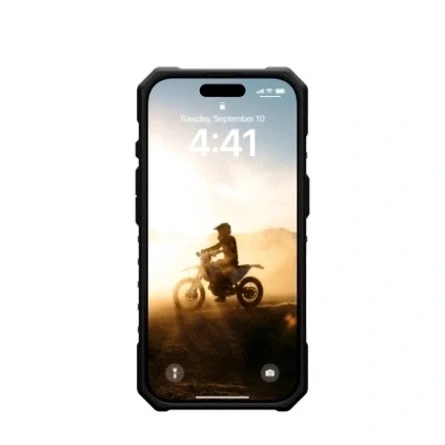 Чохол TPU+PC ArmorHex Magnetic Case для iPhone 15 протиударний з MagSafe сірий матовий - зображення 7