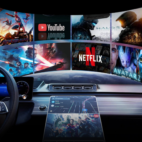 Автомобільна приставка AI Box з Android 13, 4GB/32GB, бездротовий CarPlay та Android Auto Wi-Fi 6 Bluetooth 5.0 для авто - зображення 8