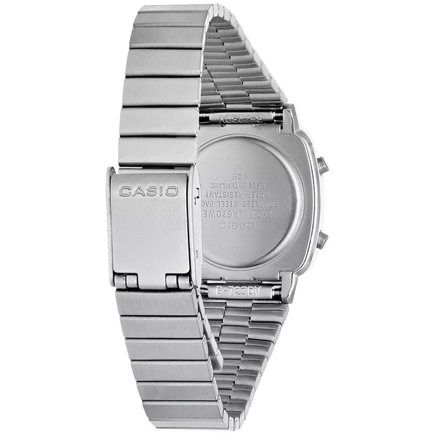 Жіночі наручні годинники Casio LA670WA-2DF - изображение 3