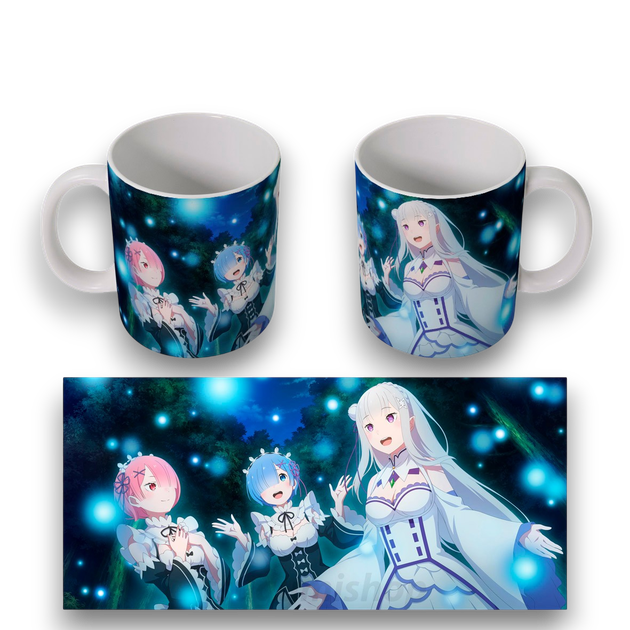Чашка аніме Життя в альтернативному світі з нуля/Re:Zero Kara Hajimeru Isekai Seikatsu - Фото 1 Чашка аніме Життя в альтернативному світі з нуля/Re:Zero Kara Hajimeru Isekai Seikatsu - зображення 1
