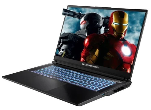 Ноутбук 17" Dream Machines RG5060-17UA26 Black, Intel Core i9-14900HX, 16GB, 1TB, DOS - Фото 3 Ноутбук 17" Dream Machines RG5060-17UA26 Black, Intel Core i9-14900HX, 16GB, 1TB, DOS - зображення 3