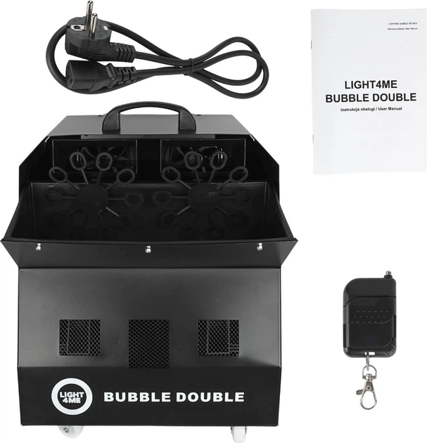 Wytwornica baniek mydlanych Light4Me BUBBLE DOUBLE (5908249837102) - obraz 11