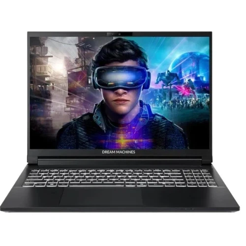 Ноутбук 15" Dream Machines RT5070-15UA21 Black, AMD Ryzen AI 9 HX 370, 32GB, 1TB, DOS - Фото 1 Ноутбук 15" Dream Machines RT5070-15UA21 Black, AMD Ryzen AI 9 HX 370, 32GB, 1TB, DOS - изображение 1