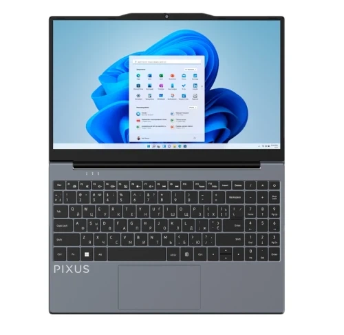 Ноутбук 14" Pixus Bit Lite, Grey, Intel Celeron N5095, 8Gb, 256Gb, Win11H (4897058532142) - зображення 4