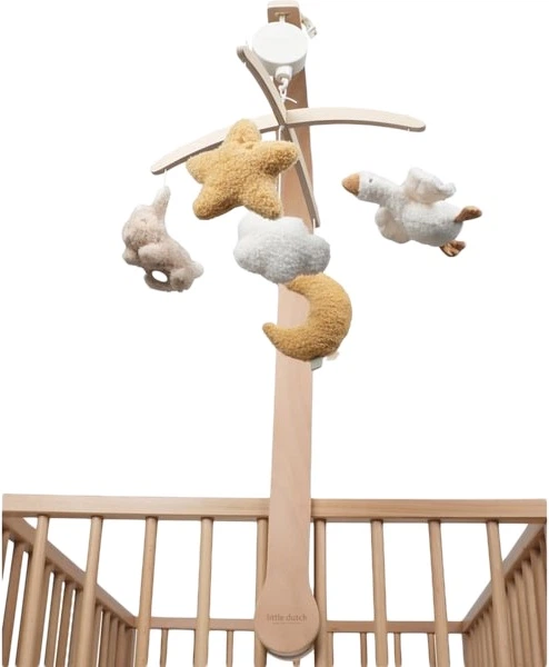 Karuzela na łóżeczko Little Dutch Newborn Naturals Fsc (LD8400) (8713291884007) - obraz 2