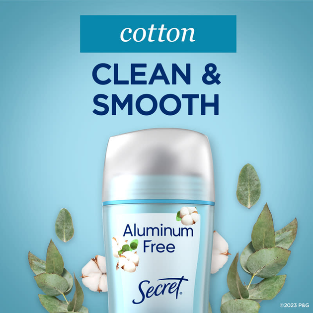Дезодорант-антиперспирант Secret Fresh Invisible Solid Narturing Cotton 68гр (037000801009) - изображение 2