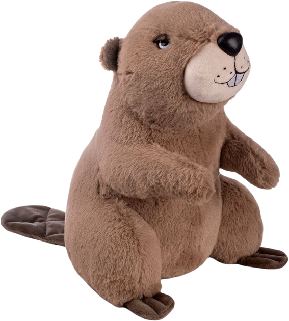 Игрушка мягконабивная Inka Toys Бобер 18x16x26 см (BOBR1_SU) - изображение 2
