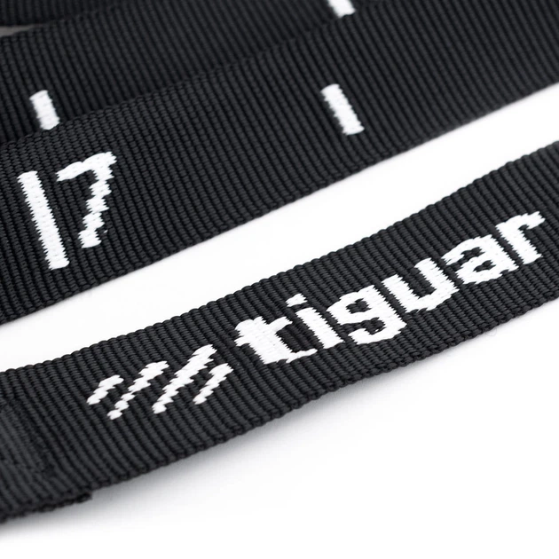 Kółka gimnastyczne Tiguar drewiane z taśmami TI-GR (5902860495024) - obraz 2