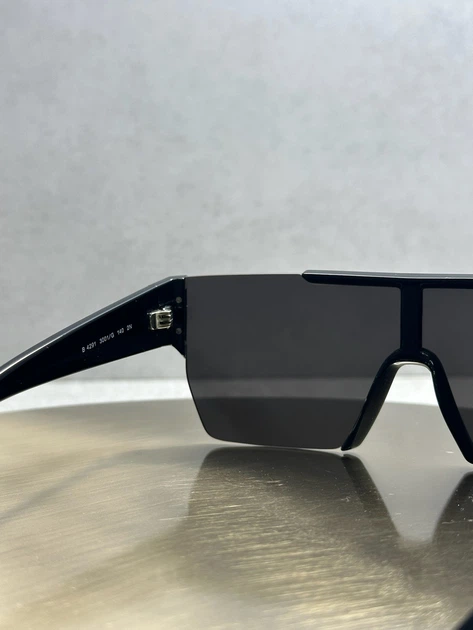 Солнцезащитные очки Burberry BE4291 346487 Matte Black/Grey - изображение 7