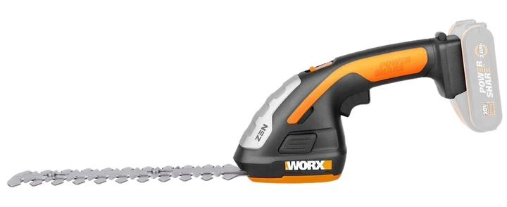 Кущоріз акумуляторний Worx WG801E.9 - зображення 2