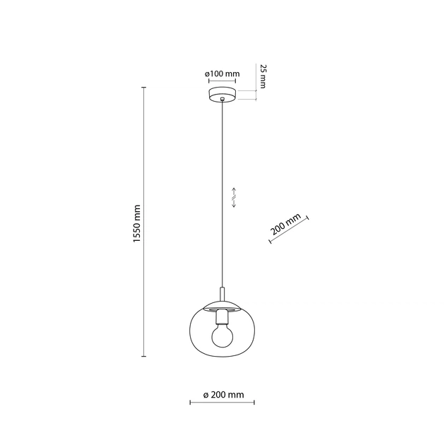 Люстра TK LIGHTING 5823 VIBE - зображення 4