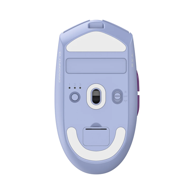 Ігрова Миша VGN VXE V3 Pro Бездротова PAW 3395-SE Фіолетова - зображення 3