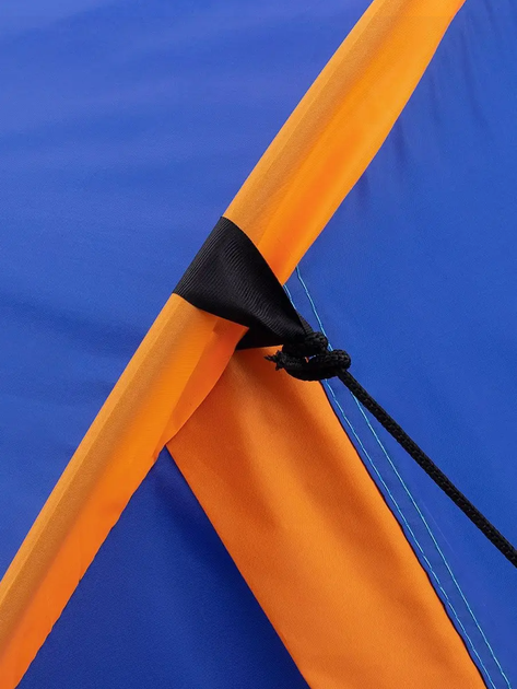Двошаровий намет 4-місний Червоний Жук 210T Polyester PU 3000 мм з просторим тамбуром - Фото 17 Двошаровий намет 4-місний Червоний Жук 210T Polyester PU 3000 мм з просторим тамбуром - зображення 17