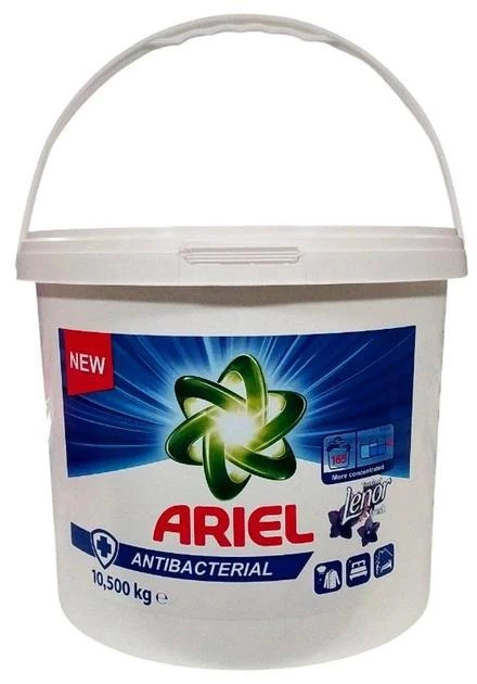 Порошок для прання Ariel Antibacterial 10,5 кг - Фото 2 Порошок для прання Ariel Antibacterial 10,5 кг - зображення 2