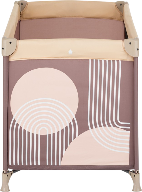 Манеж-ліжко дитяче Petite&Mars Nyja Elegant Dreamlines Mocha (8596202017714) - зображення 4