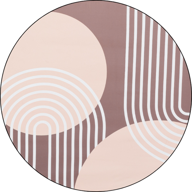 Манеж-ліжко дитяче Petite&Mars Nyja Elegant Dreamlines Mocha (8596202017714) - зображення 5