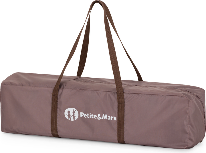 Манеж-ліжко дитяче Petite&Mars Nyja Elegant Dreamlines Mocha (8596202017714) - зображення 8