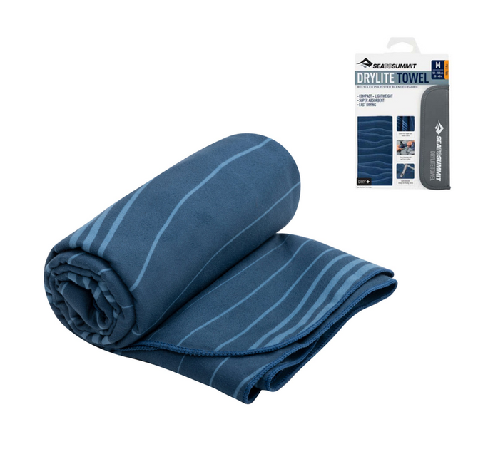 Рушник Sea to Summit DryLite Towel XL Atlantic Wave - Фото 1 Рушник Sea to Summit DryLite Towel XL Atlantic Wave - зображення 1