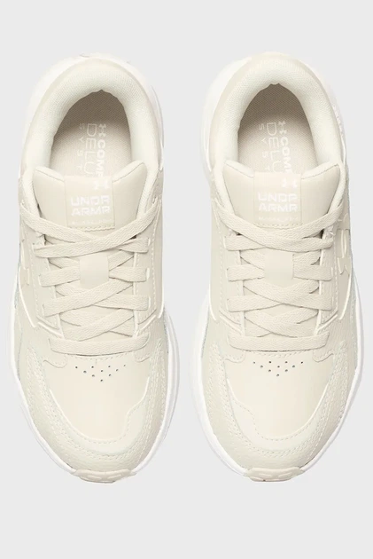 Жіночі білі шкіряні кросівки UA W Edge LTHR Under Armour 39 3028569-110 - изображение 4