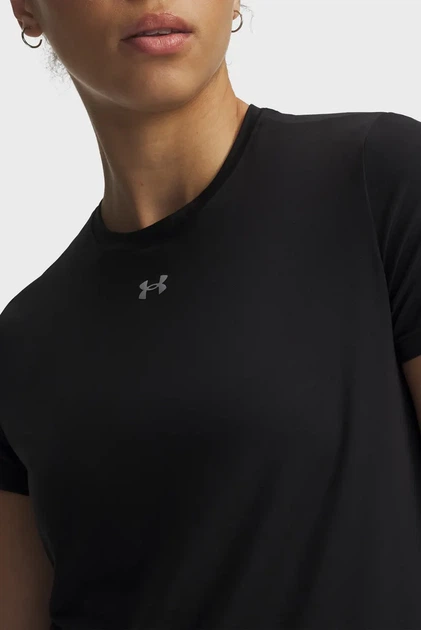 Жіноча чорна футболка UA Sport 96 SS Under Armour XS 6010870-008 - изображение 3