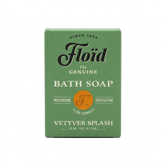 Парфумоване тверде мило для тіла Floid Vetyver Splash 120 г (432151) - Фото 1 Парфумоване тверде мило для тіла Floid Vetyver Splash 120 г (432151) - изображение 1