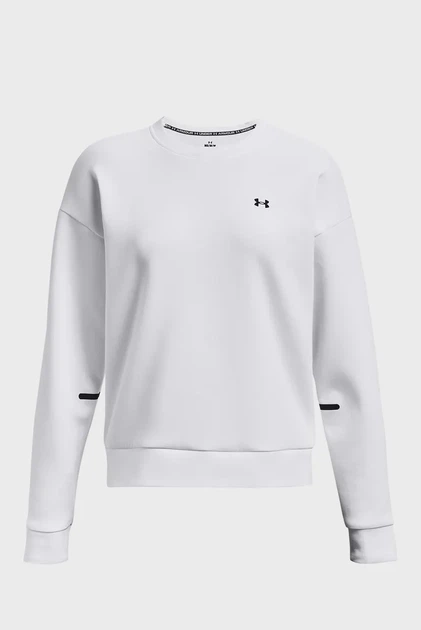 Білий жіночий світшот Unstoppable Flc Crew Under Armour XXL 1379835-100 - зображення 6