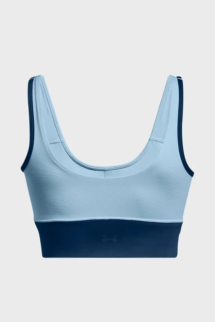 Жіночий блакитний топ Meridian Fitted Crop Tank Under Armour XS 1379153-490 - изображение 6