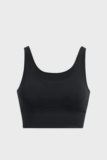 Жіночий чорний топ Meridian Fitted Crop Tank Under Armour S 1379153-001 - Фото 5 Жіночий чорний топ Meridian Fitted Crop Tank Under Armour S 1379153-001 - изображение 5