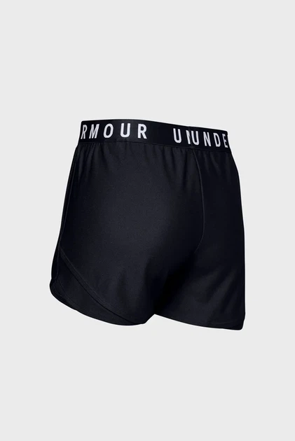Жіночі чорні спортивні шорти Play Up Short 3.0 Under Armour S 1344552-001 - Фото 6 Жіночі чорні спортивні шорти Play Up Short 3.0 Under Armour S 1344552-001 - зображення 6