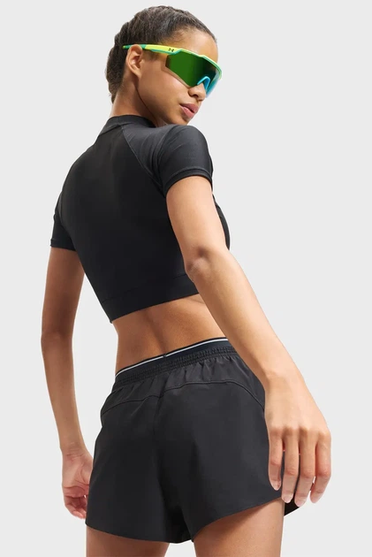 Жіночий чорний топ HeatGear Crop Mock SS-BLK Under Armour XS 6010006-008 - Фото 3 Жіночий чорний топ HeatGear Crop Mock SS-BLK Under Armour XS 6010006-008 - зображення 3