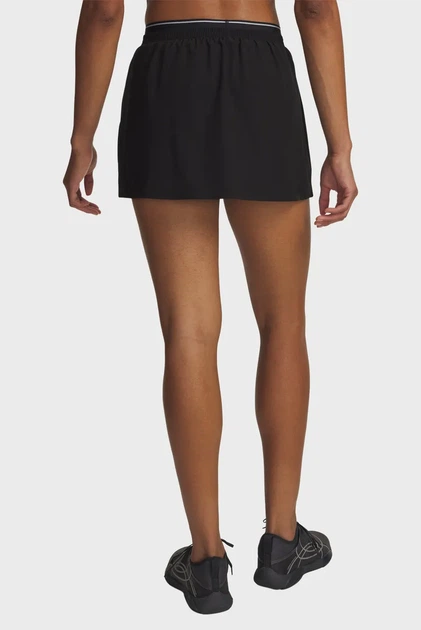 Жіноча чорна спідниця-шорти UA Vanish Woven Skort Under Armour XS 6011119-008 - изображение 3