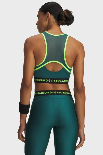 Жіночий зелений топ HeatGear Mesh Tank-GRN Under Armour SM 6010007-338 - Фото 2 Жіночий зелений топ HeatGear Mesh Tank-GRN Under Armour SM 6010007-338 - изображение 2