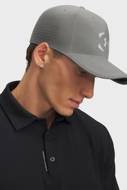 Сіра кепка STEALTHFORM HALO SNAPBACK Under Armour XL/XXL 6010167-709 - Фото 2 Сіра кепка STEALTHFORM HALO SNAPBACK Under Armour XL/XXL 6010167-709 - изображение 2