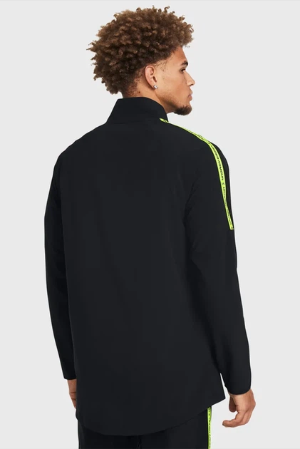 Чоловіча чорна спортивна кофта UA M's Ch. Pro Jacket Under Armour XXL 1379703-002 - Фото 2 Чоловіча чорна спортивна кофта UA M's Ch. Pro Jacket Under Armour XXL 1379703-002 - изображение 2