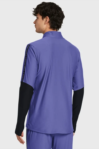 Чоловіча фіолетова спортивна кофта UA M's Ch. Pro 1/4 Zip Under Armour XL 1382114-561 - изображение 2