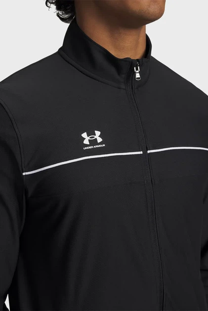 Чоловічй чорний спортивний костюм (кофта, штани) UA M Challenger Tracksuit Under Armour S 6004052-001 - Фото 3 Чоловічй чорний спортивний костюм (кофта, штани) UA M Challenger Tracksuit Under Armour S 6004052-001 - изображение 3